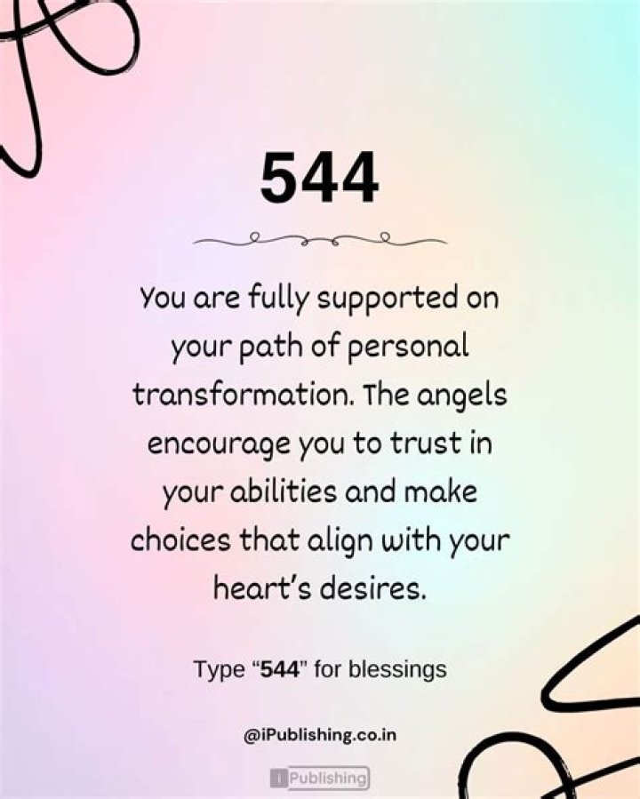Angel Number 544 — Finding Safety Through Change