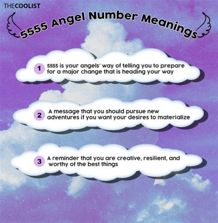 Angel Number 5555 Meaning - Give Change a Chance