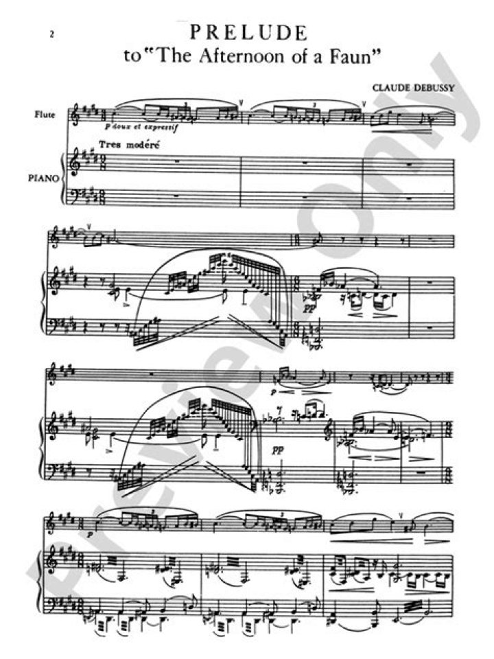 Claude Debussy’s “Prelude to the Afternoon of a Fawn”
