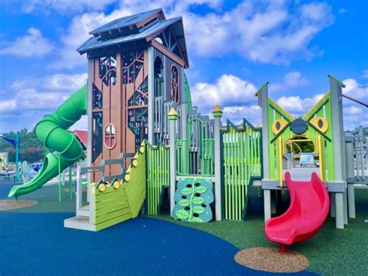 Kids at Play Park Playground - Marshfield