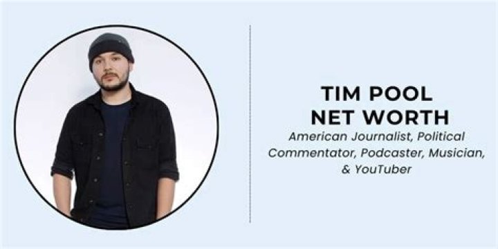 Tim Pool Net Worth 2024