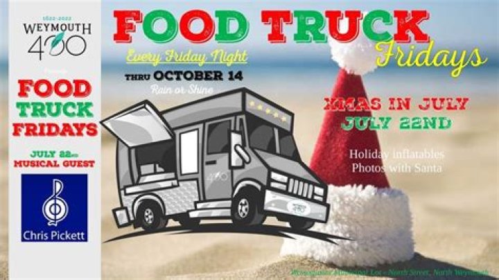 Weymouth 400 Food Truck Friday!