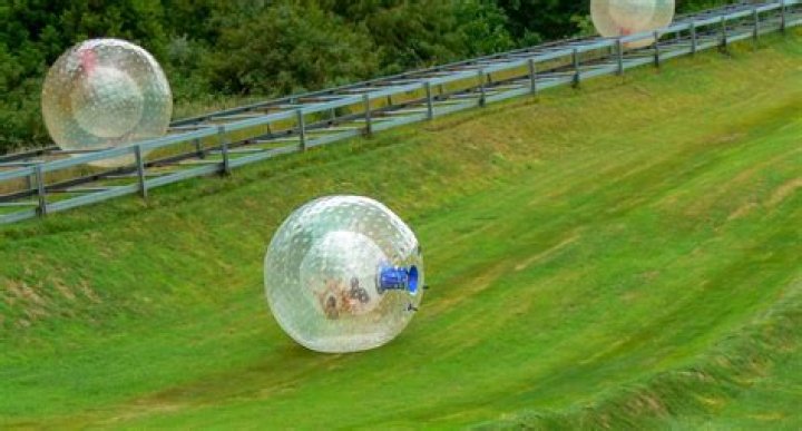 Zorbing at Dorey Park | Macaroni KID Richmond